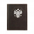 Обложка для автодокументов «Держава» с гербом из серебра