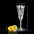 Набор серебряных фужеров для шампанского «Восток» (на 6 персон)