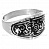 Серебряное кольцо «Кубачинское»