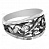 Серебряное кольцо «Резной сад»