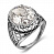 Серебряное кольцо с фианитом «Триумф»