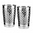 Набор из двух серебряных стаканов «Лилия»