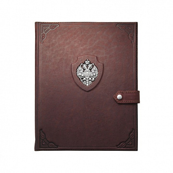 Чехол для iPad «Империя»с гербом из серебра