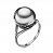 Серебряное кольцо «Сфера»