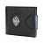 Кожаный кошелек «Империя» с гербом из серебра