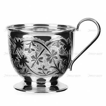 Серебряная чашка «Чаепитие»