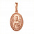 Серебряная подвеска «Николай Чудотворец» с позолоченным изображением