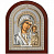 Икона с серебряным напылением «Казанская Божья Матерь»