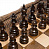 Резные шахматы и нарды из бука «Арарат»