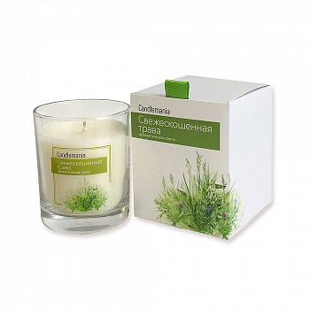 Свеча ароматизированная «Свежескошенная трава»
