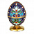 Серебряная яйцо-шкатулка «Лотос»