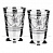 Набор из двух серебряных стаканов «Вьюнок»