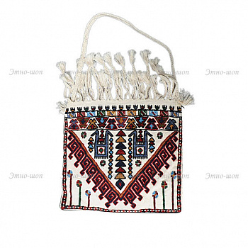 Плетеная этническая сумка