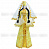 Кукла в ингушском национальном платье золотого