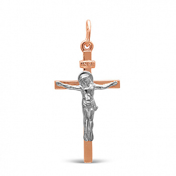 Серебряная подвеска «Сын Божий» с позолотой
