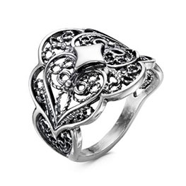 Серебряное кольцо «Констанция»