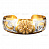 Серебряный браслет «Золотое руно»